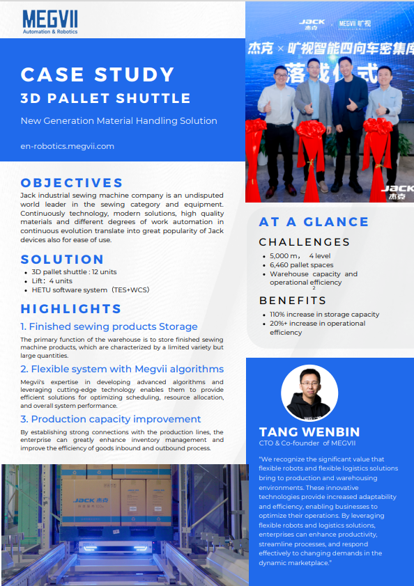 Case study 3D Pallet Shuttle | Jack